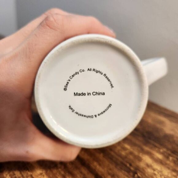 See's Candies "Happiness by the bite" Mug - Picture 3 of 4